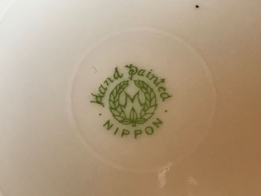 JUST ADDED - Vintage Hand Painted NIPPON Japan China Bowls [Photo 25]