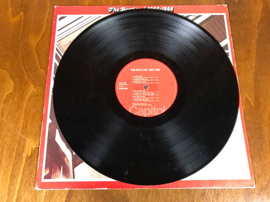 JUST ADDED - Set Of (2) Double Album Records The Beatles 1962-1966 And 1967-1970 [Photo 14]