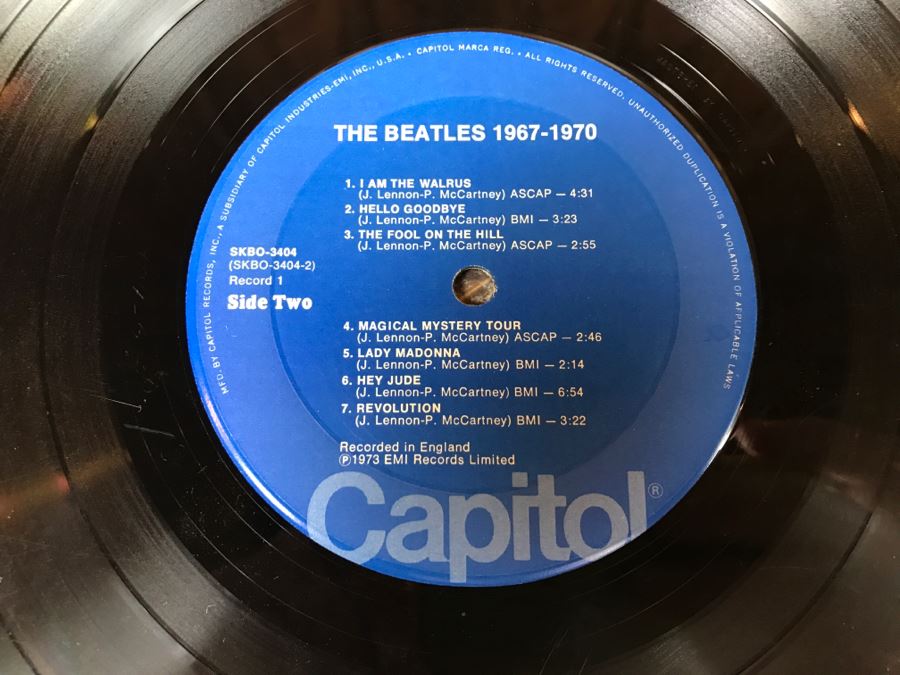 JUST ADDED - Set Of (2) Double Album Records The Beatles 1962-1966 And 1967-1970 [Photo 10]
