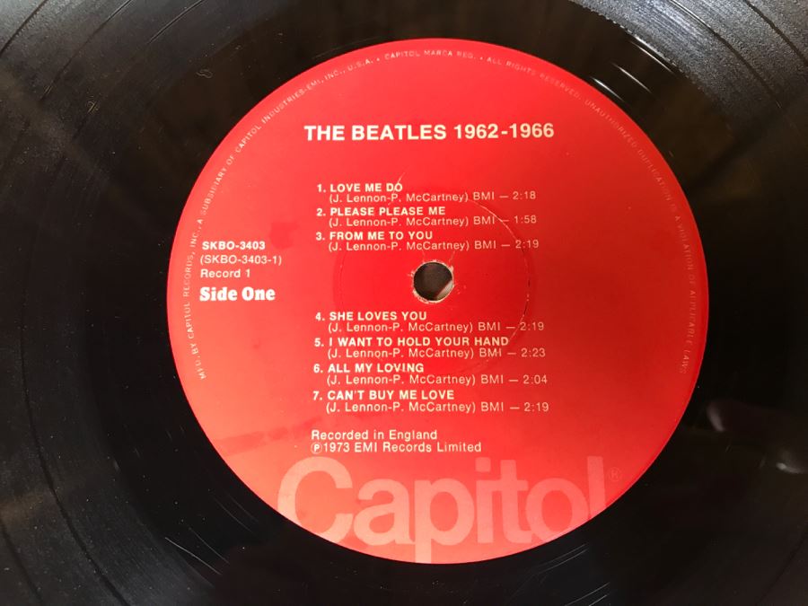 JUST ADDED - Set Of (2) Double Album Records The Beatles 1962-1966 And 1967-1970 [Photo 15]