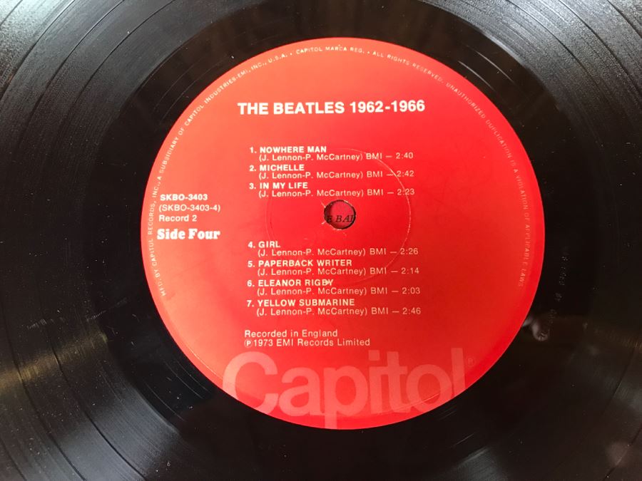 JUST ADDED - Set Of (2) Double Album Records The Beatles 1962-1966 And 1967-1970 [Photo 21]