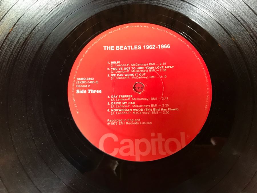 JUST ADDED - Set Of (2) Double Album Records The Beatles 1962-1966 And 1967-1970 [Photo 19]
