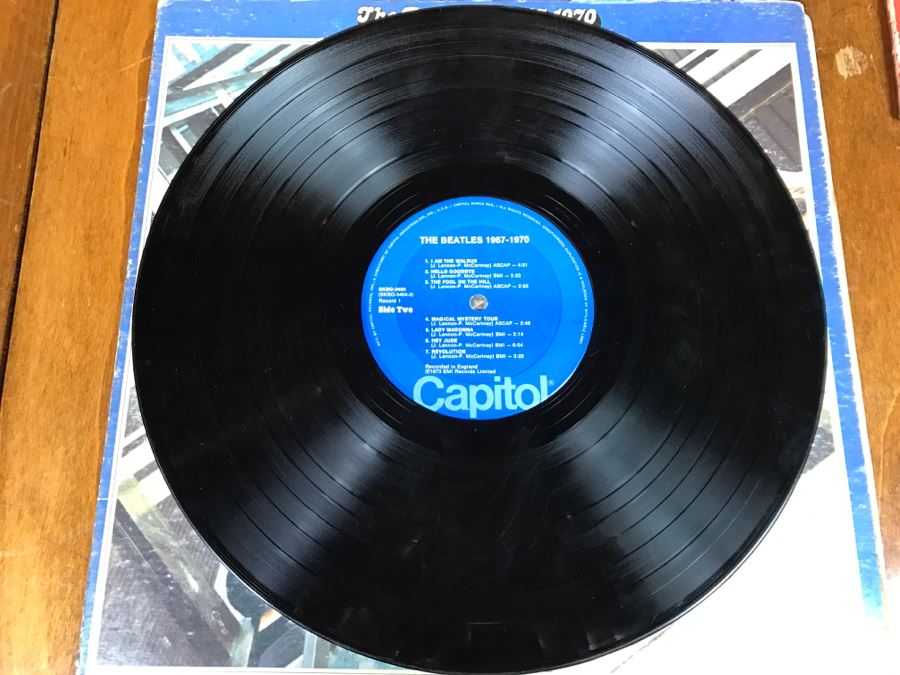 JUST ADDED - Set Of (2) Double Album Records The Beatles 1962-1966 And 1967-1970 [Photo 9]