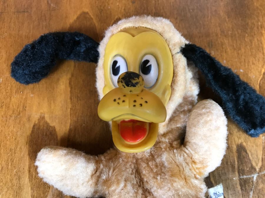 pluto plush doll