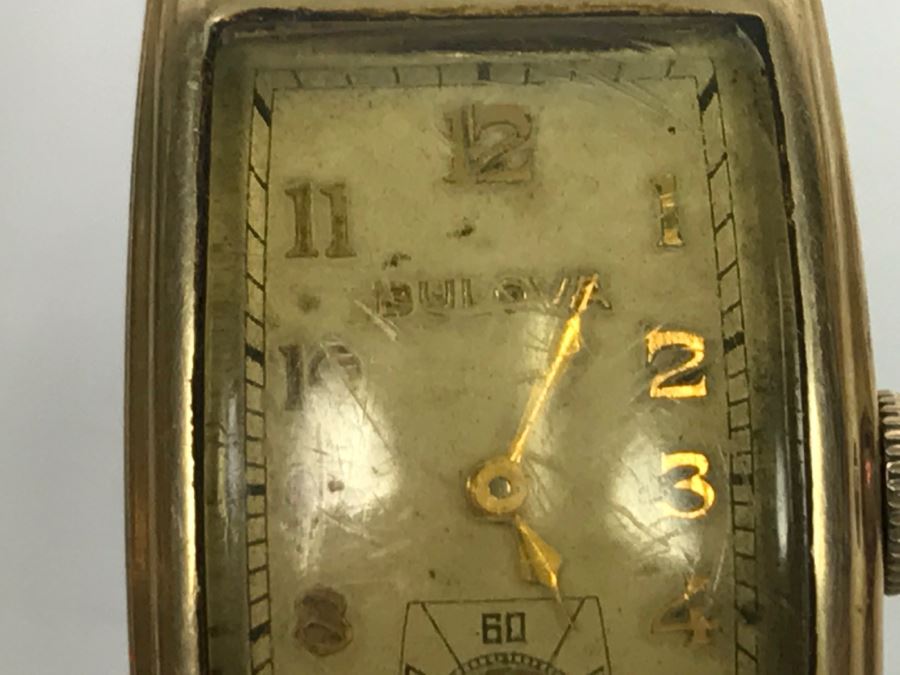 JUST ADDED - Pair Of Vintage Watches: BULOVA And LOUVIC [Photo 7]
