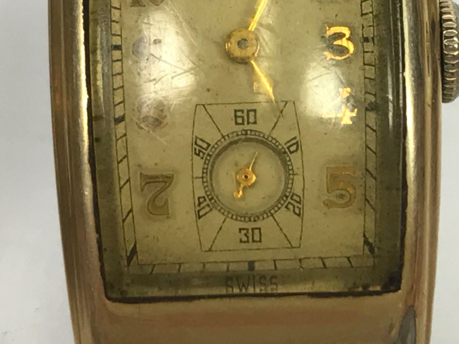 JUST ADDED - Pair Of Vintage Watches: BULOVA And LOUVIC [Photo 8]