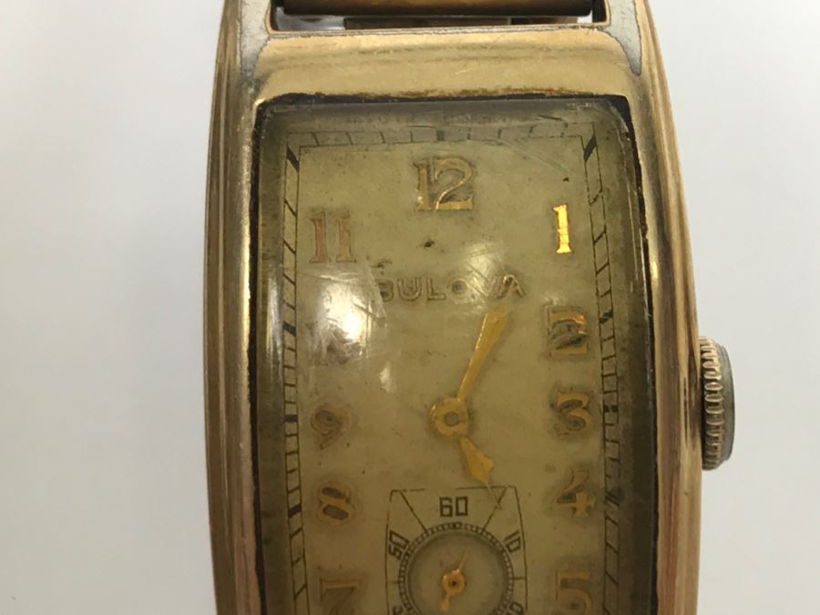 JUST ADDED - Pair Of Vintage Watches: BULOVA And LOUVIC [Photo 5]