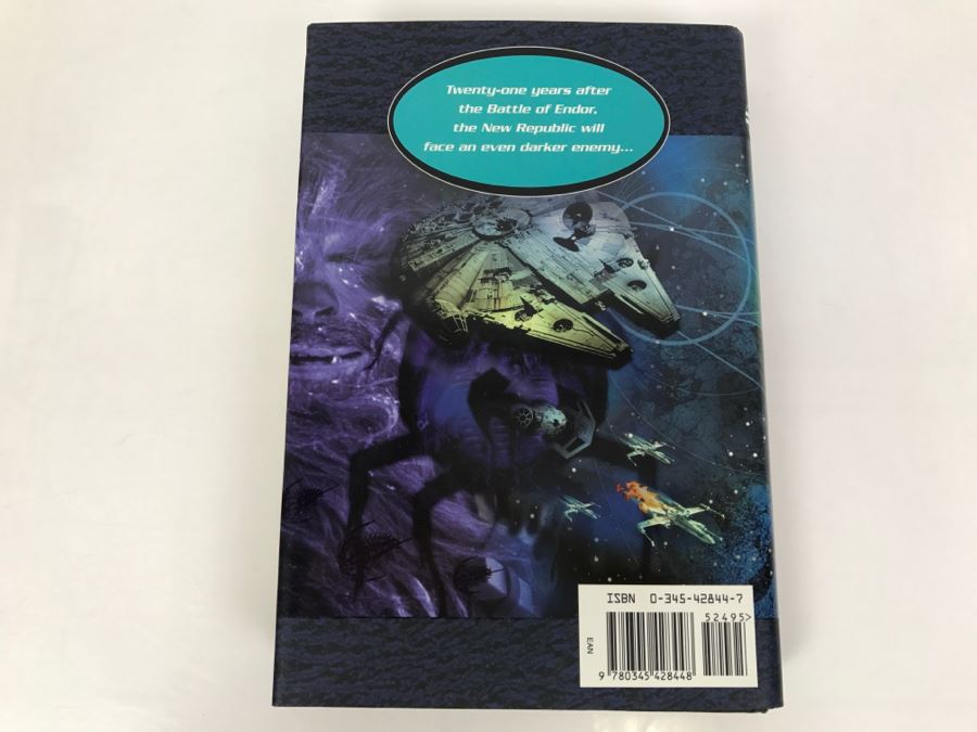 Signed First Edition 1999 Hardcover Book STAR WARS The New Jedi Order Vector Prime By R.A. Salvatore [Photo 4]