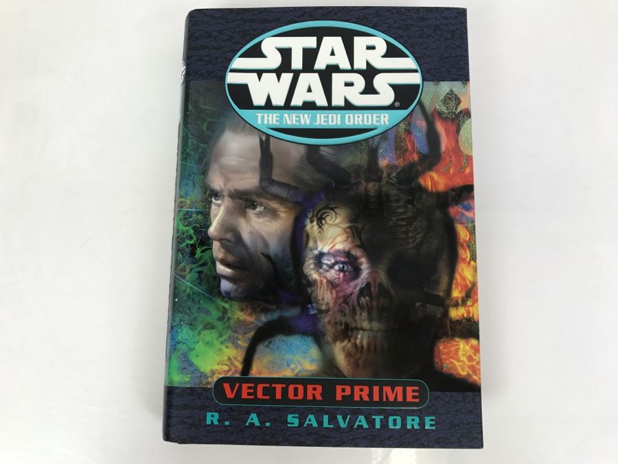 Signed First Edition 1999 Hardcover Book STAR WARS The New Jedi Order ...