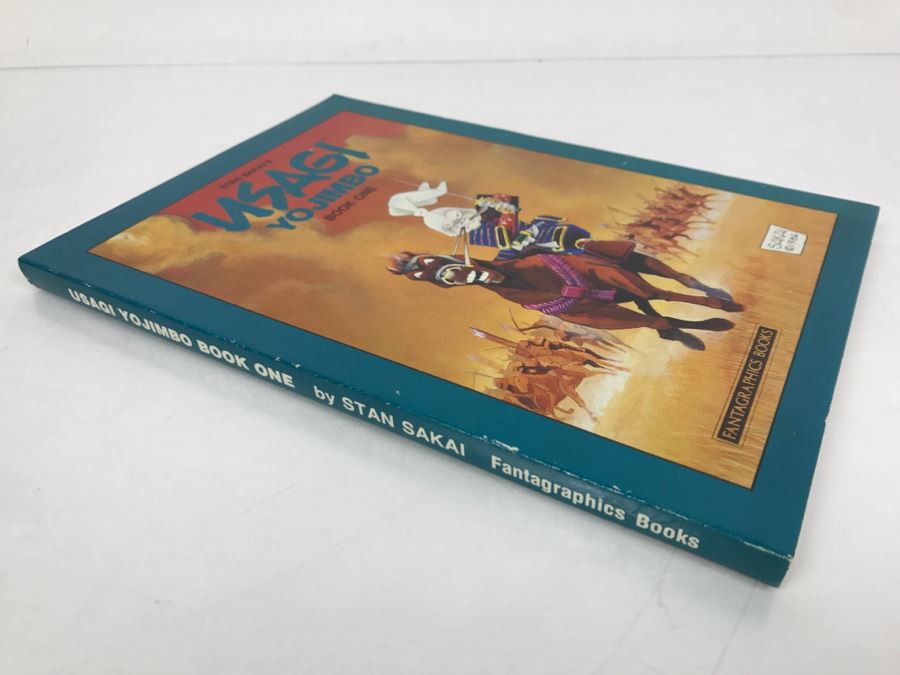 Signed First Fantagraphics Books Edition 1987 USAGI YOJIMBO Book One By Stan Sakai Signed With Hand Illustration [Photo 3]