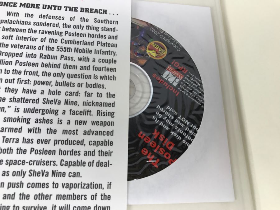 Signed First Printing 2003 Hardcover Book Hell's Faire By John Ringo [Photo 8]