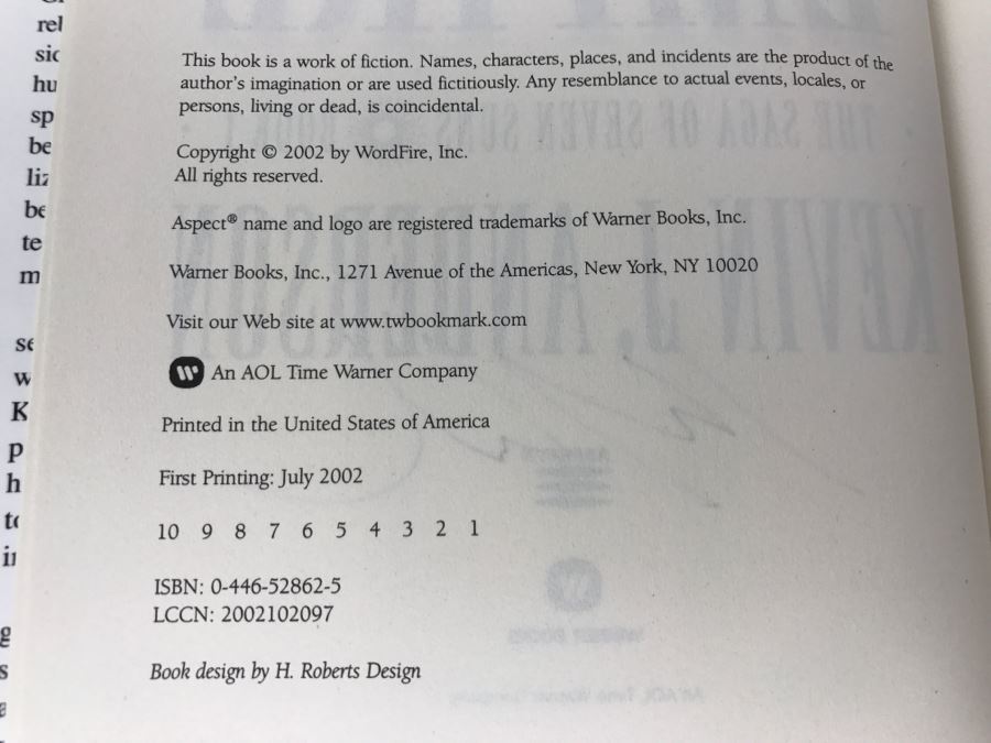 Signed First Printing 2002 Hardcover Book Hidden Empire The Saga Of Seven Suns Book 1 By Kevin J. Anderson [Photo 8]