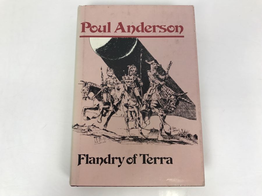 Signed Hardcover Book Flandry Of Terra By Poul Anderson [Photo 2]