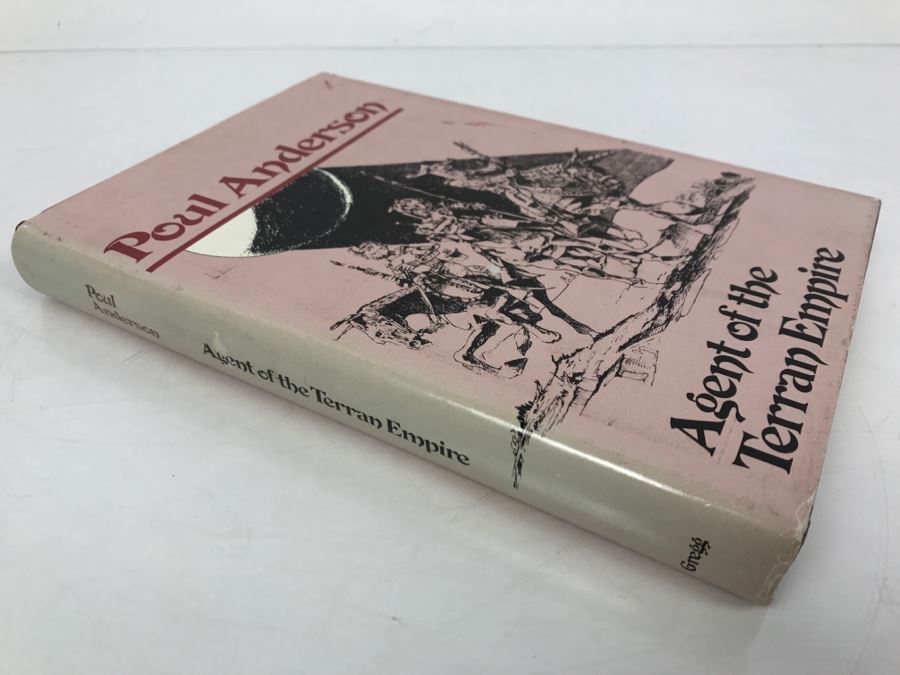 Signed Hardcover Book Agent Of The Terran Empire By Poul Anderson [Photo 3]