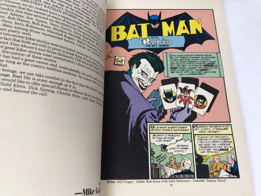 First Printing 1988 Trade Paperback Edition Box Set Of The Greatest Joker Stories Ever Told Vol. 3 And The Greatest Batman Stories Ever Told Vol. 2 DC Comics [Photo 13]
