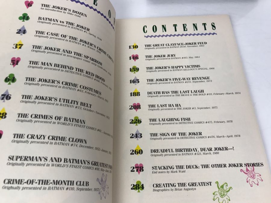 First Printing 1988 Trade Paperback Edition Box Set Of The Greatest Joker Stories Ever Told Vol. 3 And The Greatest Batman Stories Ever Told Vol. 2 DC Comics [Photo 11]