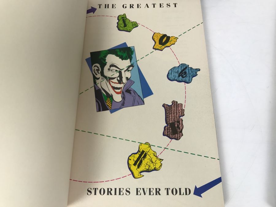First Printing 1988 Trade Paperback Edition Box Set Of The Greatest Joker Stories Ever Told Vol. 3 And The Greatest Batman Stories Ever Told Vol. 2 DC Comics [Photo 8]