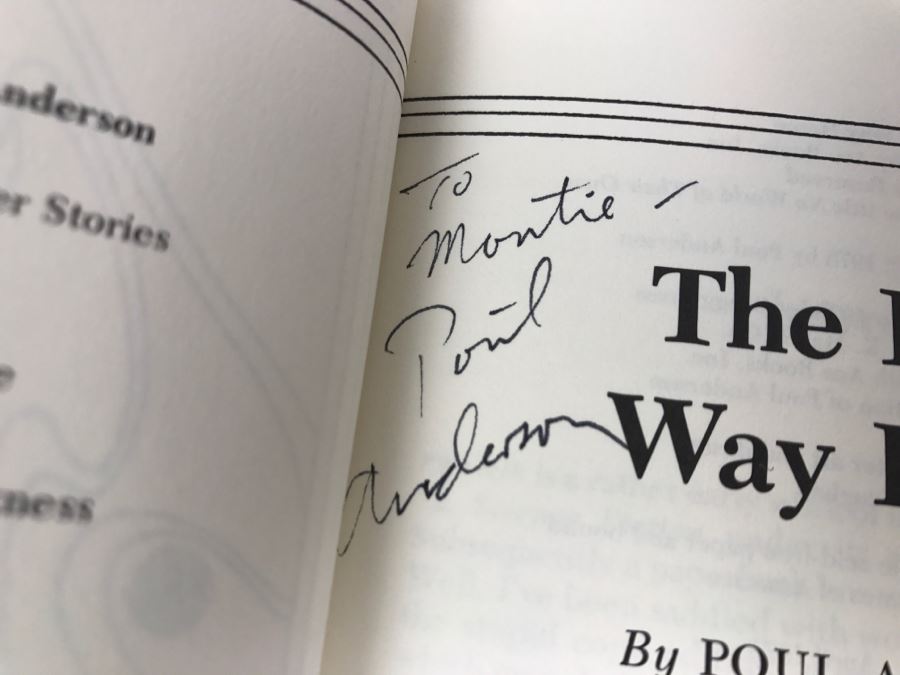 Signed First Printing 1978 The Long Way Home By Poul Anderson [Photo 8]