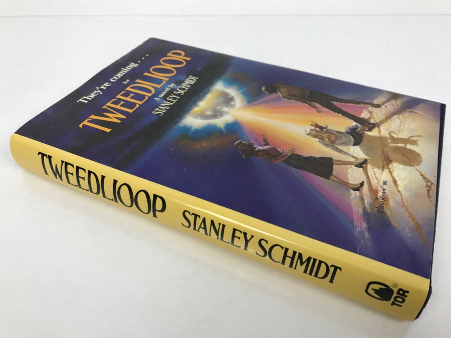 Signed First Printing 1986 Hardcover Book TWEEDLIOOP By Stanley Schmidt [Photo 3]