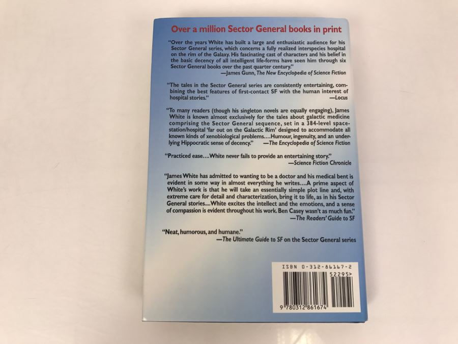 Signed First Edition 1996 Hardcover Book The Galactic Gourmet By James White [Photo 4]