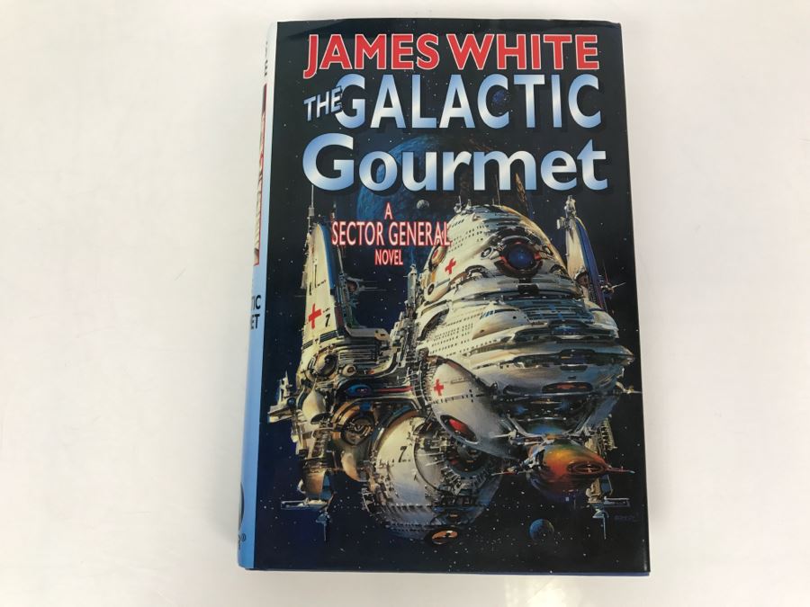 Signed First Edition 1996 Hardcover Book The Galactic Gourmet By James White [Photo 2]