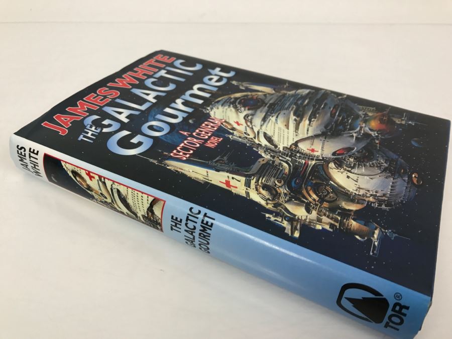 Signed First Edition 1996 Hardcover Book The Galactic Gourmet By James White [Photo 3]