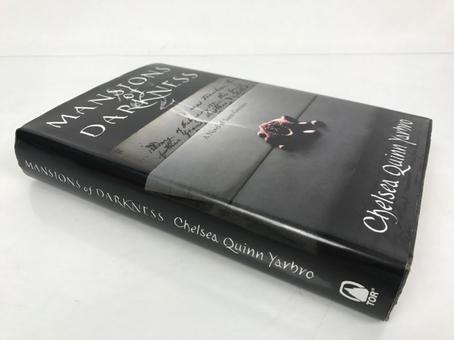 Signed First Edition 1996 Hardcover Book Mansions Of Darkness By Chelsea Quinn Yarbro [Photo 3]