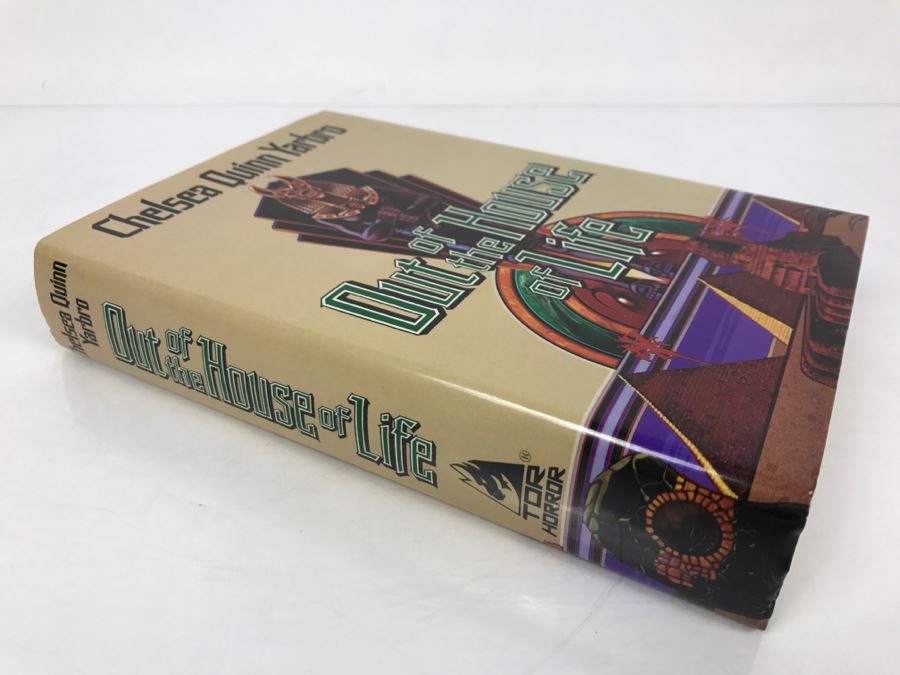 Signed First Edition 1990 Hardcover Book Out Of The House Of Life By Chelsea Quinn Yarbro [Photo 3]