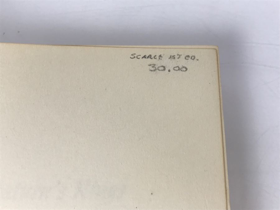 Vintage 1954 First Edition Hardcover Book The Secret Of Saturn's Rings By Donald A. Wollheim Science Fiction Novel [Photo 5]