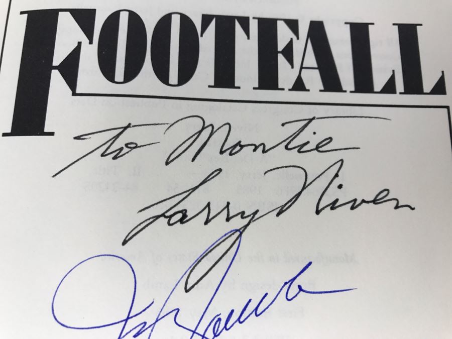 Signed First Edition 1985 Hardcover Book Footfall By Larry Niven And Jerry Pournelle (Signed By Both Authors) [Photo 7]