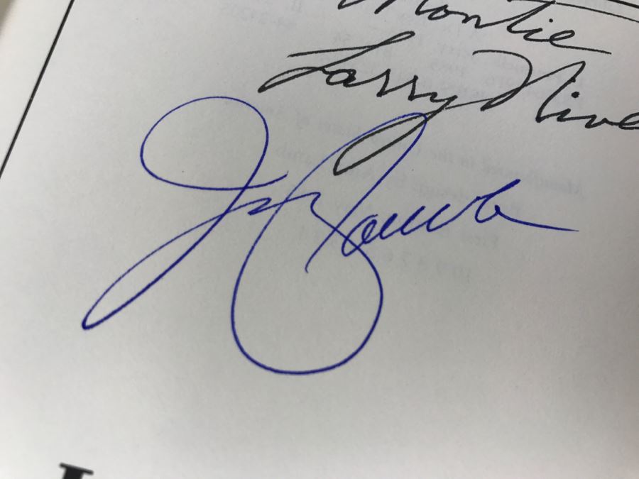 Signed First Edition 1985 Hardcover Book Footfall By Larry Niven And Jerry Pournelle (Signed By Both Authors) [Photo 8]