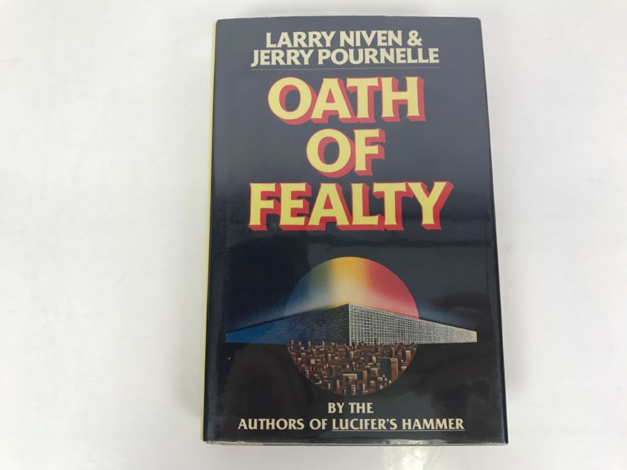 Signed Hardcover Book Oath Of Fealty By Larry Niven And Jerry Pournelle (Signed By Both Authors) [Photo 2]