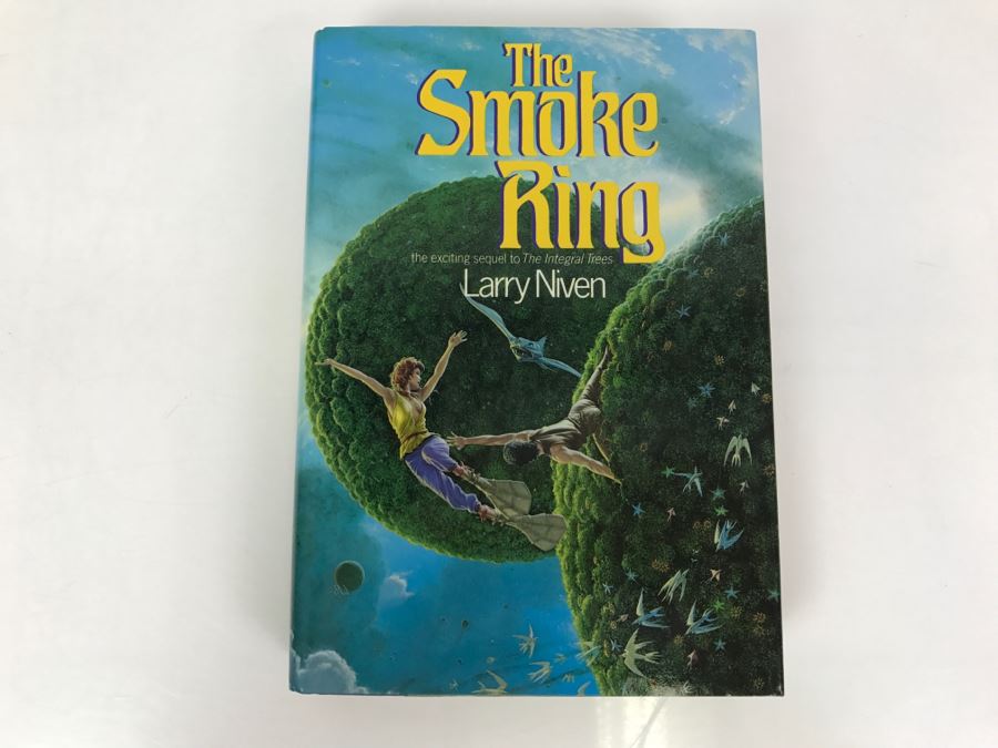 Signed First Edition 1987 Hardcover Book The Smoke Ring By Larry Niven [Photo 2]
