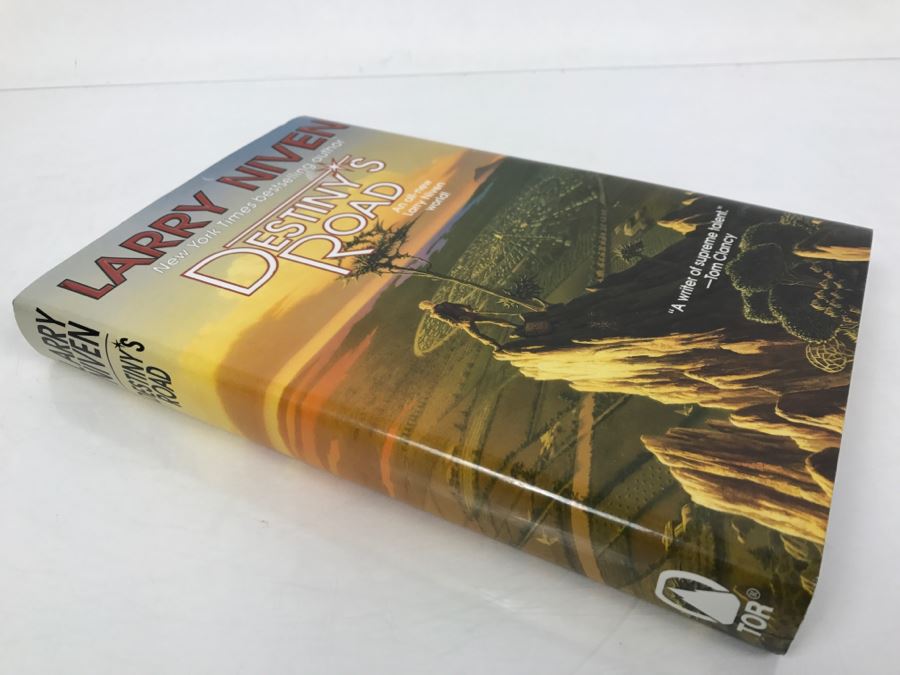 Signed First Edition 1997 Hardcover Book Destiny's Road By Larry Niven [Photo 3]