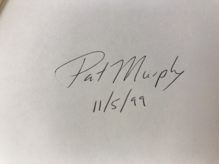 Signed First Edition 1999 Hardcover Book There And Back Again By Pat Murphy [Photo 6]