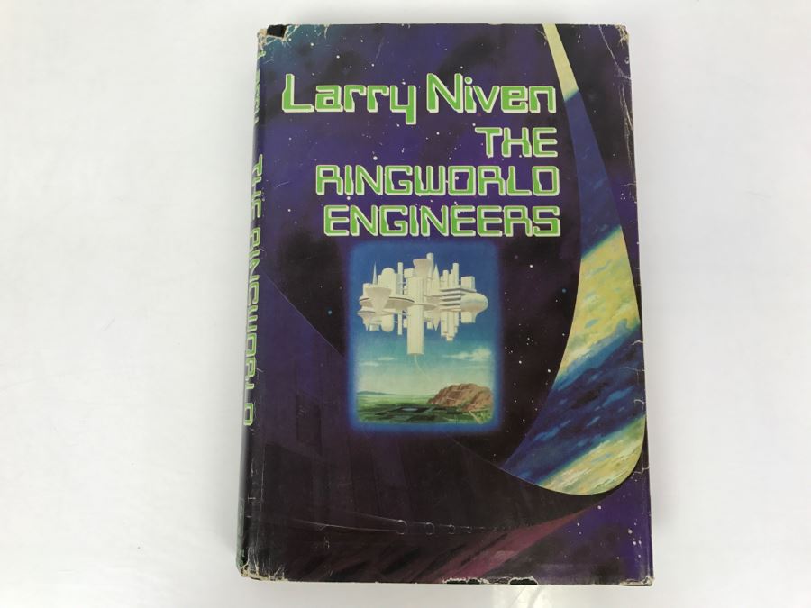 Signed Hardcover Book The Ringworld Engineers By Larry Niven [Photo 2]