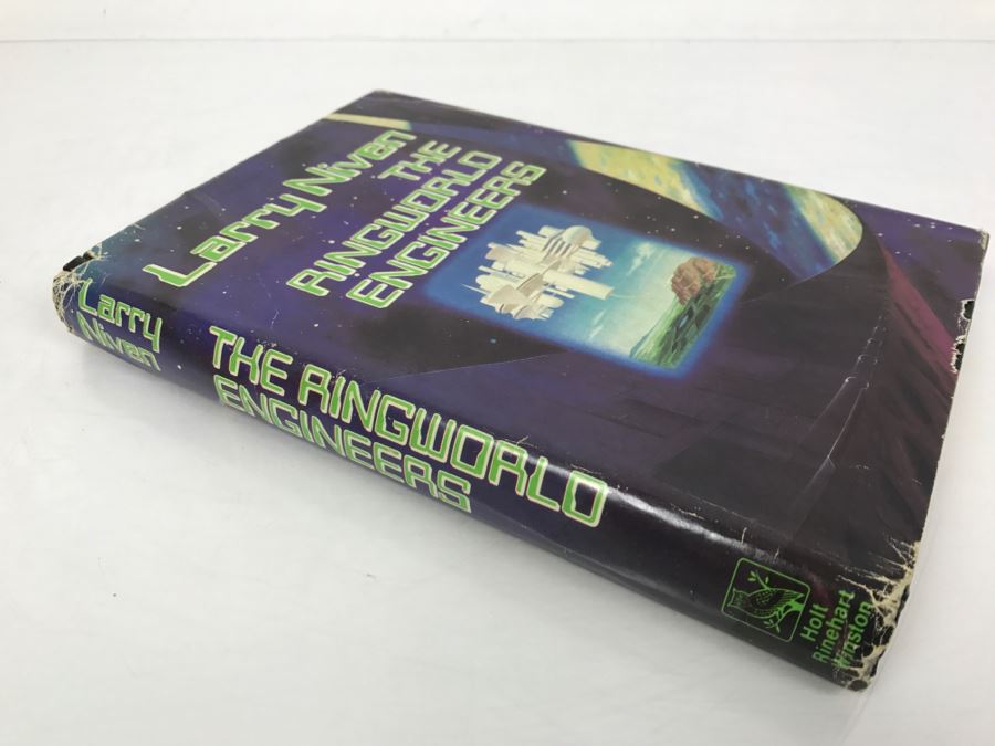 Signed Hardcover Book The Ringworld Engineers By Larry Niven [Photo 3]