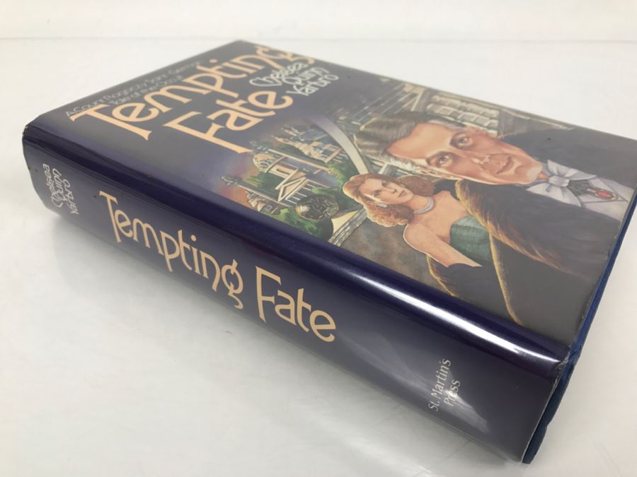 Signed Hardcover Book Tempting Fate By Chelsea Quinn Yarbro [Photo 3]