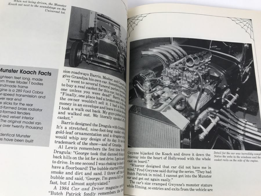 Vintage 1989 Book The Munsters Television's First Family Of Fright By Stephen Cox [Photo 10]