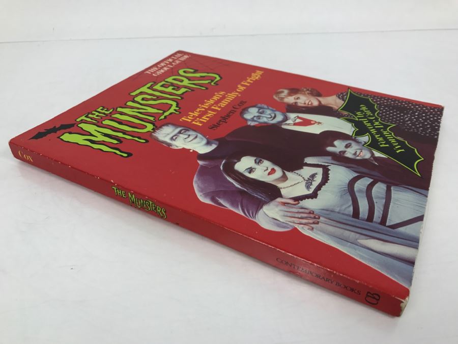 Vintage 1989 Book The Munsters Television's First Family Of Fright By Stephen Cox [Photo 2]
