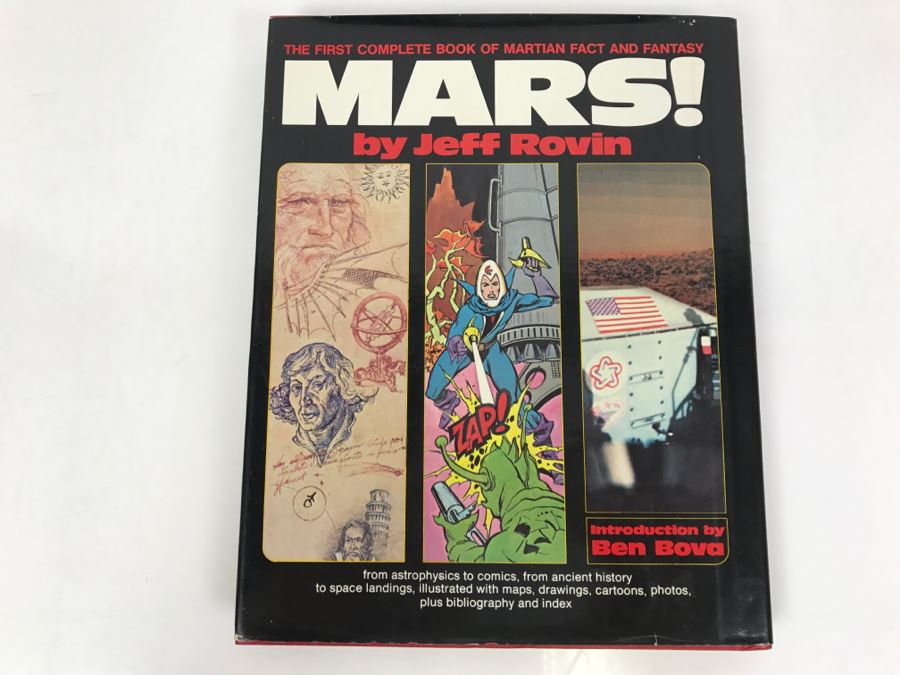 Vintage 1978 Hardcover Book MARS! By Jeff Rovin Into By Ben Bova [Photo 3]
