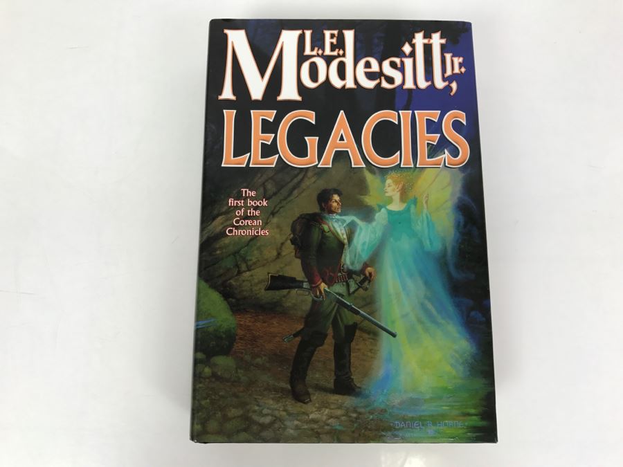Signed First Edition 2002 Hardcover Book Legacies By L.E. Modesitt, Jr. [Photo 2]