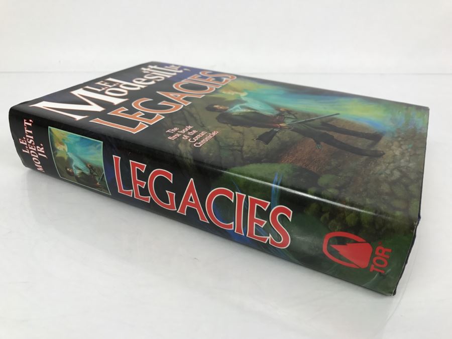 Signed First Edition 2002 Hardcover Book Legacies By L.E. Modesitt, Jr. [Photo 3]