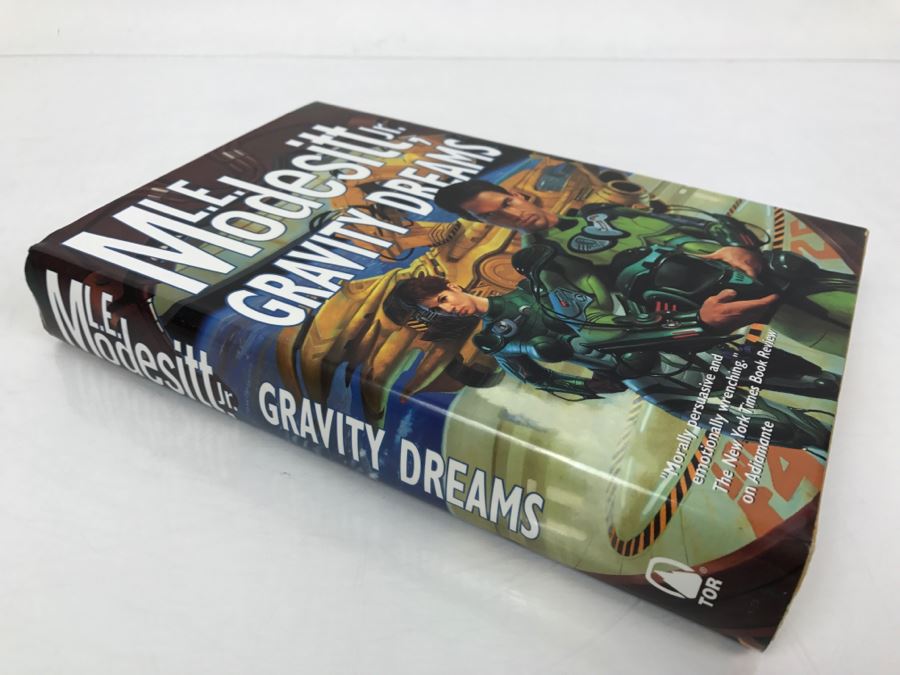 Signed First Edition 1999 Hardcover Book Gravity Dreams By L.E. Modesitt, Jr. [Photo 3]