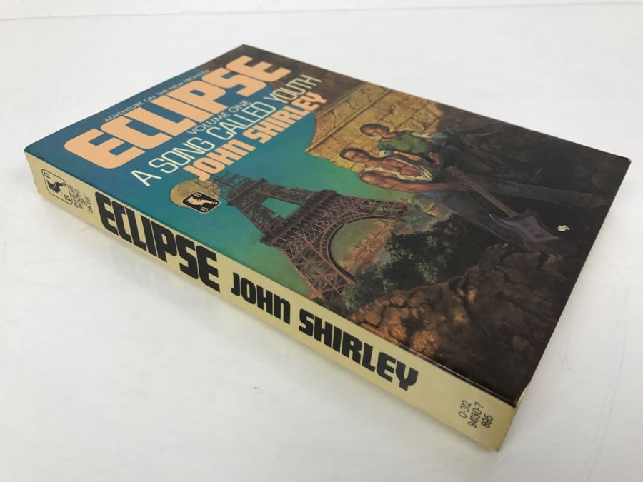 Signed First Bluejay Printing 1985 Hardcover Book Eclipse Volume One A Song Called Youth By John Shirley [Photo 3]