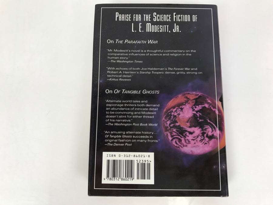Signed First Edition 1996 Hardcover Book Adiamante By L.E. Modesitt, Jr. [Photo 4]