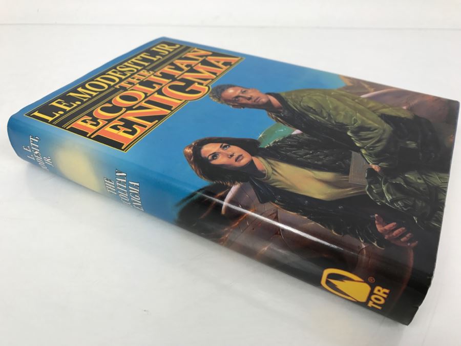 Signed First Edition 1997 Hardcover Book The Ecolitan Enigma By L.E. Modesitt, Jr. [Photo 3]