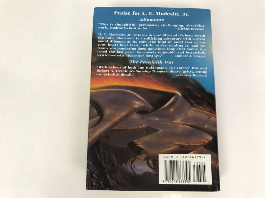 Signed First Edition 1997 Hardcover Book The Ecolitan Enigma By L.E. Modesitt, Jr. [Photo 4]