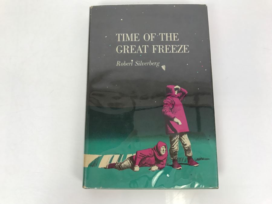 Signed First Edition 1964 Hardcover Book Time Of The Great Freeze By Robert Silverberg [Photo 2]