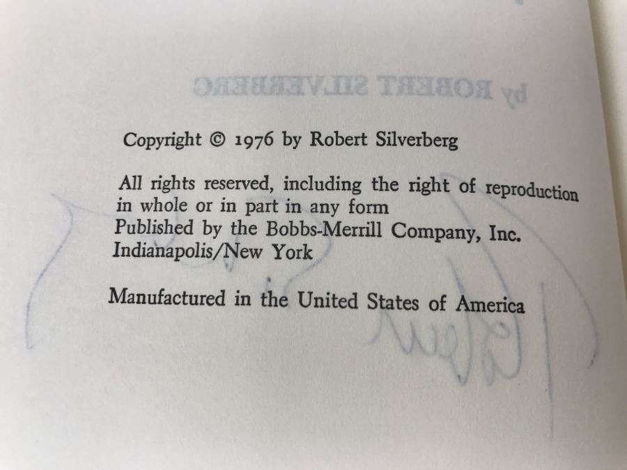 Signed Hardcover Book Shadrach In The Furnace By Robert Silverberg [Photo 8]